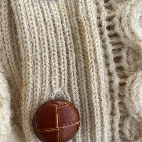 Highland Home Industries made in Scotland vintage sweater large pure new wool